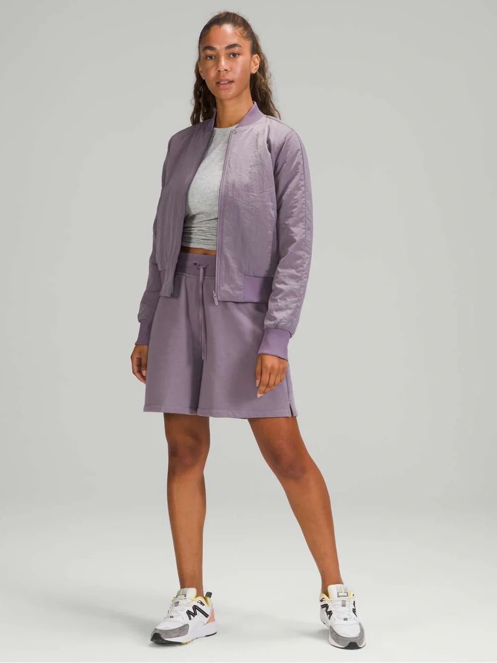 Lululemon Non-Stop Bomber *Reversible Dusky Lavender